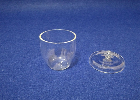 Çin Kapaklı Özel Servis Mevcut ile 25ML Temizle Sigortalı Kuvars Pota Tedarikçi