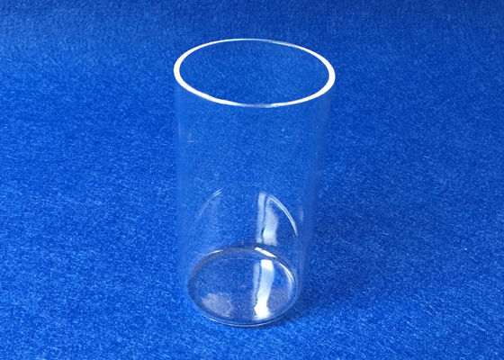 Çin Düz Alt Tip Kuvars Test Tüpü OD60mm Yüksek Saflıkta SiO2 Malzemesi Yapımı Tedarikçi