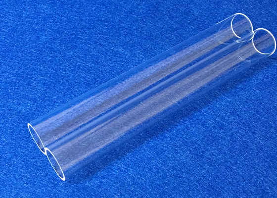 OD 16mm Kuvars Cam Tüp Yüksek Sıcaklık / Basınç Yangın Cilalı Tipi Tedarikçi