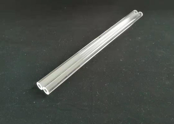3mm Ağır Duvar Kalınlığı ile Şeffaf / Temizle Sigortalı Kuvars Tüp Tedarikçi