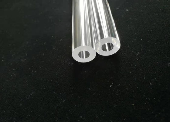 3mm Ağır Duvar Kalınlığı ile Şeffaf / Temizle Sigortalı Kuvars Tüp Tedarikçi