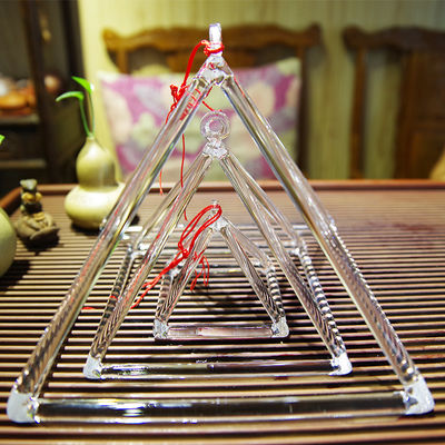 3 &quot;- 32&quot; Kuvars Şarkı Piramit / Meditasyon Çakra Için Temizle Kristal Piramit Tedarikçi