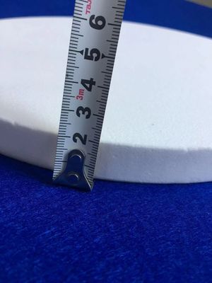 Büyük yuvarlak Beyaz Kuvars Filtre / Frit Porozite 3 maks.  gözenek ölçüsü 16-40 um kuvars ürünü kuvars kumundan yapılmış Tedarikçi
